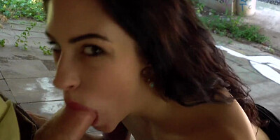 Public Agent Hot creampie climax for petite babe Anna De Ville