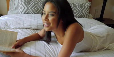 Exotic Stepsister Maya Bijou Needs A Ride On Bro's Dick