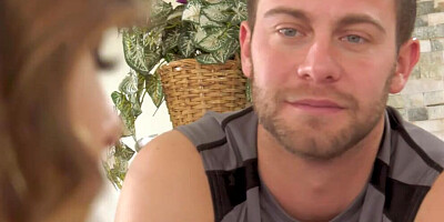 Flexible teenie dicked down by her instructor after yoga practice