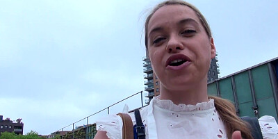 Charming MILF Olga Cabaeva is having anal sex during porn casting