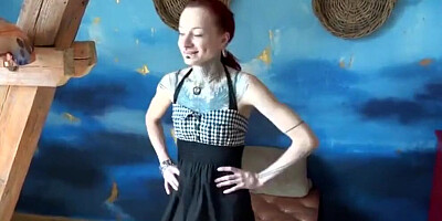 Cute tattooed babe is getting bonked hard by her partner