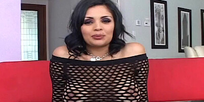 Bootylicious cougar is poked with a big black cock balls deep