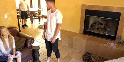 SpyFam Meaty Pussy Step Sister Hannah Hays Fucked by Step Brother