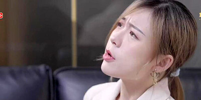 Watch this stunning Asian babe seduce a Big Cock subordinate for sex - Boss and subordinate have sex on the office couch