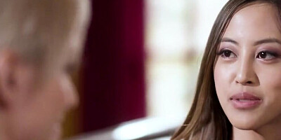 Kenzie Taylor and Alexia Anders are licking one another's wet cherry