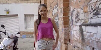 Rebecca Volpetti bends and gets fucked in a doggystyle position