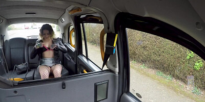 Fake Taxi Ava Austen gives Taxi Driver an Anal Birthday Present