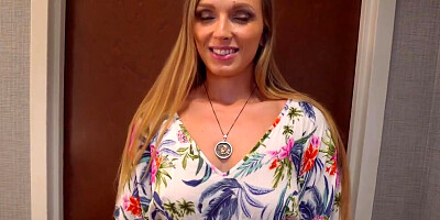 Layna Landry sucks mate's cock and gets bonked in a POV