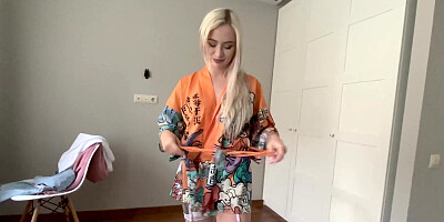 Оценишь мое белье?