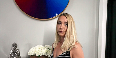 Johnny Love and his freaky blonde stepsister Ally Wild