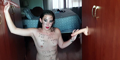 Body writing slut fantasizes of fucking more than one cock