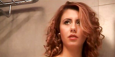 Red head scene with pulchritudinous ladylove from Subspace Land