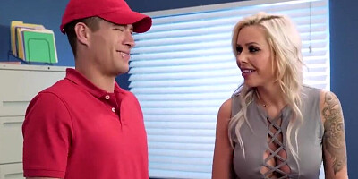 Office MILF Nina Elle Loves Anal