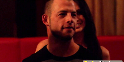 After introducing themselves, the swinger couples slowly started making out