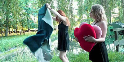 Class Lesbians featuring Alexa Flexy's lesbian dirt