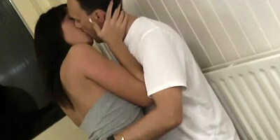Winsome Melanie and Abelia's pornstars scene