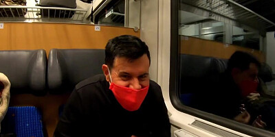 Gorgeous Girl Isabella De Laa Gets Fed Sperm in a Crazy Threesome with Porno Dan & his Stepson!