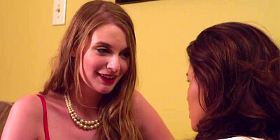 Ela Darling and her lustful girlfriend are licking their cherries