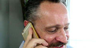 Sexy babysitter gets on her knees and blows her employer’s hard dick until he cums