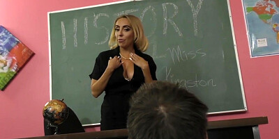 Mean Teacher Kylie Kingston - Foot Worship & Facesitting