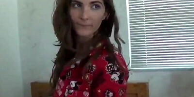 Hot Teen Loves Her 50Yo Owner of an Apartment