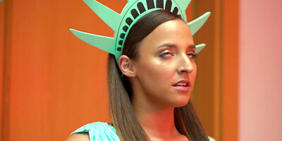 Dane Jones Amirah Adara Statue of Liberty Cosplay Banged on 4th of July