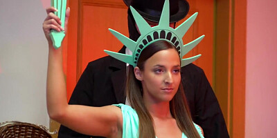 Dane Jones Amirah Adara Statue of Liberty Cosplay Banged on 4th of July