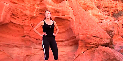 Outdoor Fucking Sexy Amateur Cougar POV