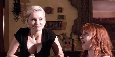 Kenzie Taylor & Arietta Adams are playing with each other's twat