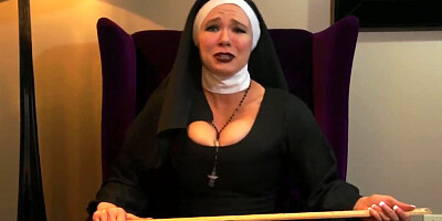 Cruel Nun Humiliates your little Penis SPH