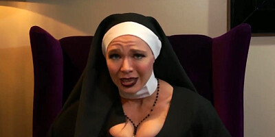 Cruel Nun Humiliates your little Penis SPH