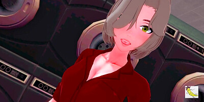 Big booty anime doll is craving for some hard hole drilling