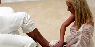 MormonGirlz- Creepy Dad makes StepSon Watch him Plow a Teen