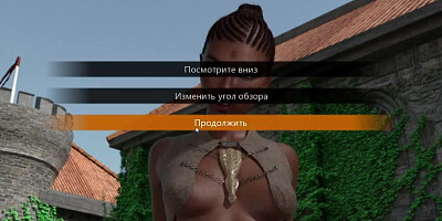 3D sex cartoon shows naked green girl dancing in the woods