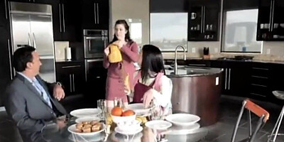 Stepdaughter Jazmin Luv Family Sex With Foster Dad While Mom