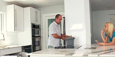 Cousins fucking while the uncle works