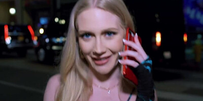 Slutty blonde Emma Starletto is fucked by a hung black stallion