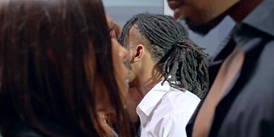 Interracial 4some with Adriana Chechik, Rob Piper, Isiah Maxwell & Maitland Ward