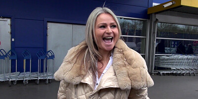 Hot Busty GILF Gets Fucked In The Van