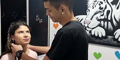 MY STEPBROTHER WON'T LET ME DO MY HOMEWORK AND FUCKS ME UNTIL HE CUMS