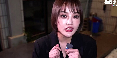 Busty slut Asian mature milf cheating with a stranger and suck the big cock really hard