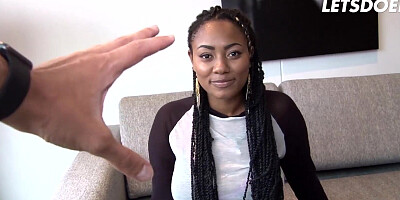 Black Babe Morelia Mazo Has Her Latina Twat Rammed Deep By BWC - LATINA MILF