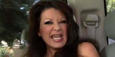 Stepmom Story: Busty Raquel DeVine gives a blowjob