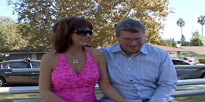 CUCKOLD - MATURE wife is having sex with younger man infront of her husband