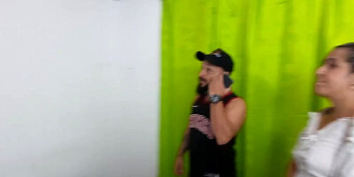 My stepmother's whore hires a woman to fix our house and I end up fucking her