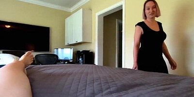 FAMILY FUCKERS E03: Step-Mom Fucks Step-Son after Fight with her Husband