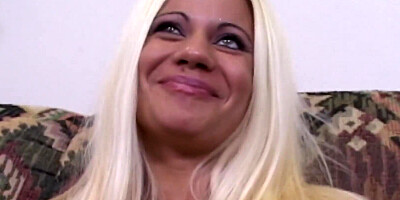 Blonde MILF is procreating with a black guy who has a stiff BBC