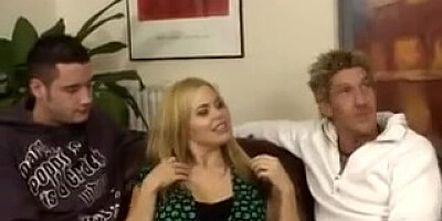 British super-bitch alicia rhodes in a fmm threesome in footwear