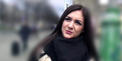 Men invite girl to get in bus for dirty banging