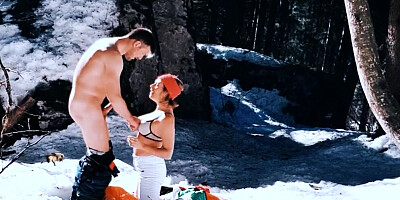 I get Screwed by my Husband in the Mountains in the Middle of the Ski Slope